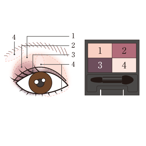 メイクパレット アイカラー 05
