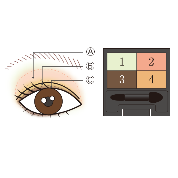 メイクパレット アイカラー 06