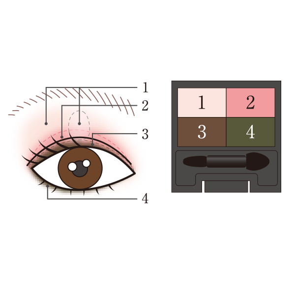 メイクパレット アイカラー 07